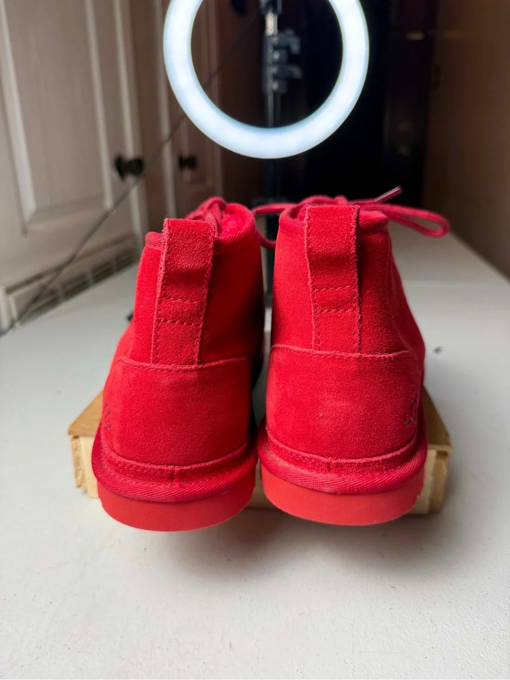 UGG Tasman Red Suede Boots #tasman #suede Sz 10 Men